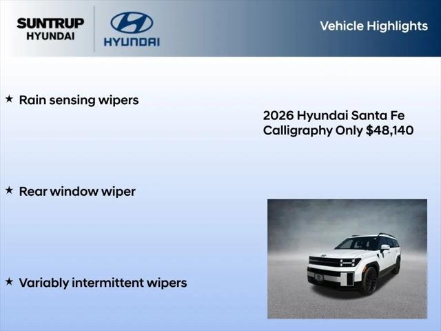 2026 Hyundai Santa Fe Calligraphy