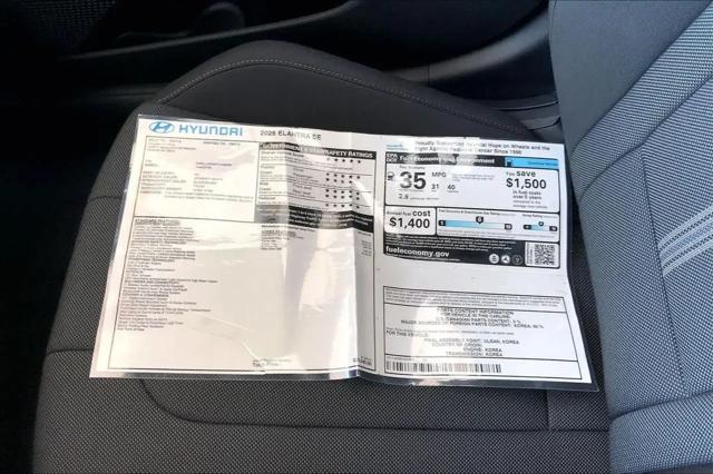 2026 Hyundai Elantra SE