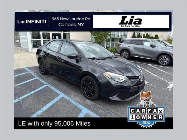 2015 Toyota Corolla LE for sale in Cohoes, NY