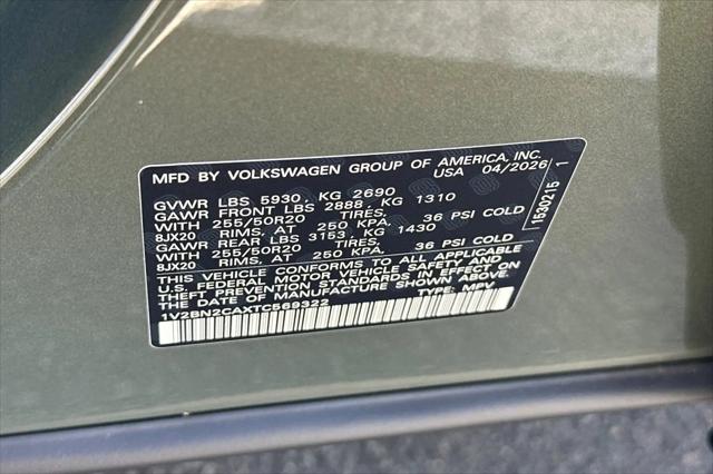 2026 Volkswagen Atlas SEL