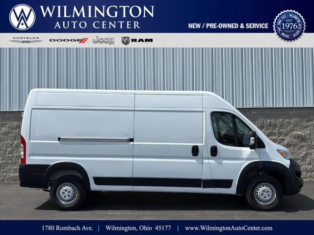 2025 Ram ProMaster 2500 Cargo Van Tradesman High Roof 159" WB w/Pass Seat for sale near Wilmington, OH