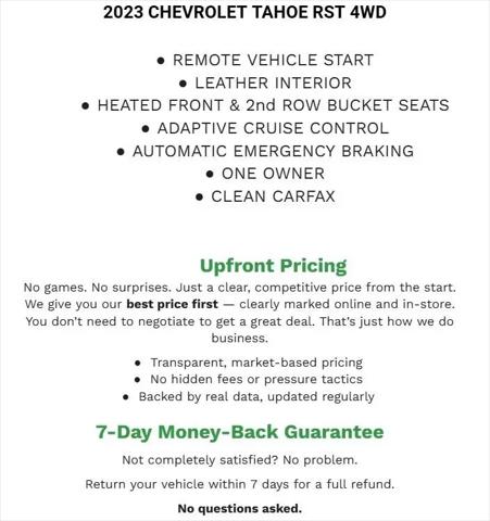 2023 Chevrolet Tahoe 4WD RST for sale in Oshkosh, WI