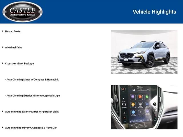 2025 Subaru Crosstrek Sport