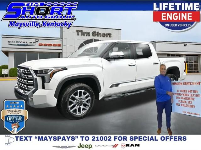 2026 Toyota Tundra 1794 Edition CrewMax 5.5' Bed for sale in Maysville, KY