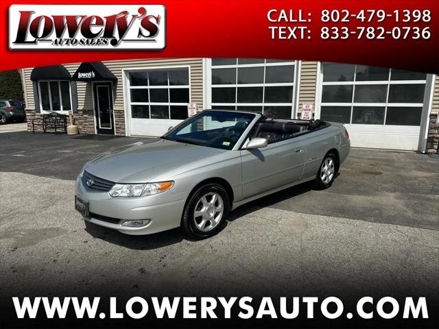 2002 Toyota Camry SLE V6 for sale in South Barre, VT