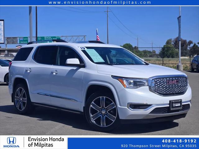 2019 GMC Acadia Denali for sale in Milpitas, CA