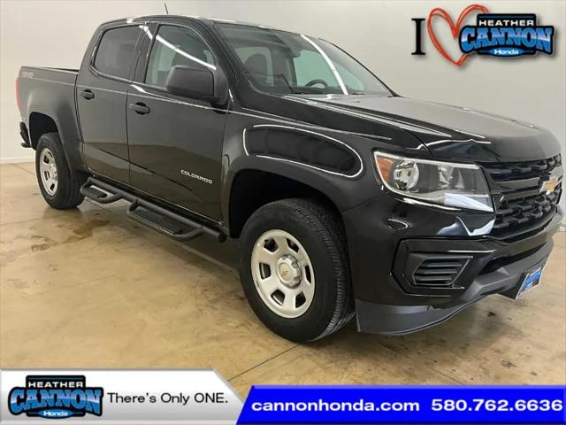 2022 Chevrolet Colorado 4WD Crew Cab Short Box WT for sale in Ponca City, OK