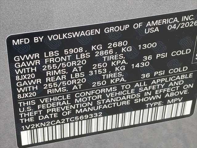 2026 Volkswagen Atlas SE with Technology