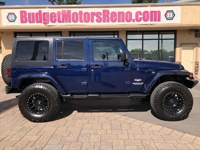 2013 Jeep Wrangler Unlimited Sahara for sale in Reno, NV