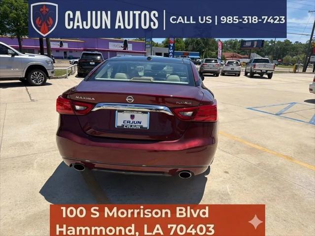 2016 Nissan Maxima 3.5 Platinum