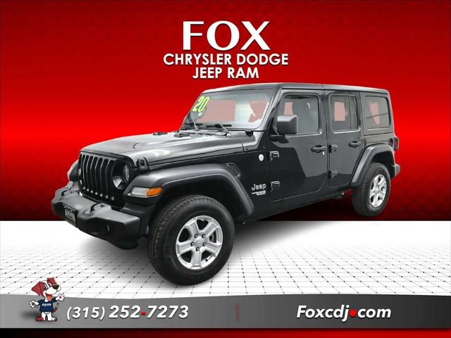 2020 Jeep Wrangler Sport S 4x4 for sale in Auburn, NY