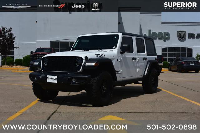 2025 Jeep Wrangler 4-Door Willys 4x4 for sale in Conway, AR
