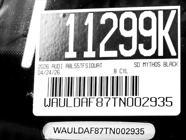 2026 Audi A8 55 TFSI quattro Tiptronic