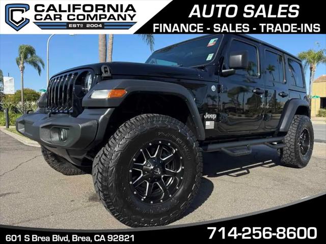 2019 Jeep Wrangler Unlimited Sport S 4x4 for sale in Brea, CA