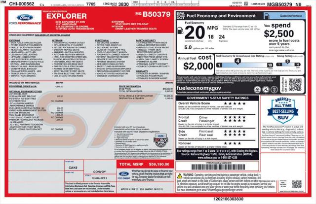 2021 Ford Explorer ST