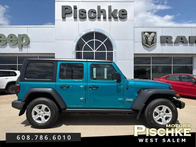 2019 Jeep Wrangler Unlimited Sport S 4x4 for sale in West Salem, WI