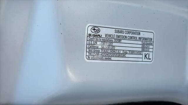 2026 Subaru Forester Sport