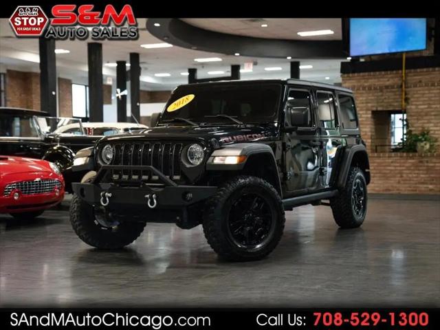 2018 Jeep Wrangler Unlimited Rubicon 4x4 for sale in Hickory Hills, IL