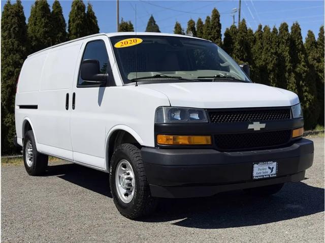 2020 Chevrolet Express Cargo Van RWD 3500 Regular Wheelbase WT for sale in Lakewood, WA