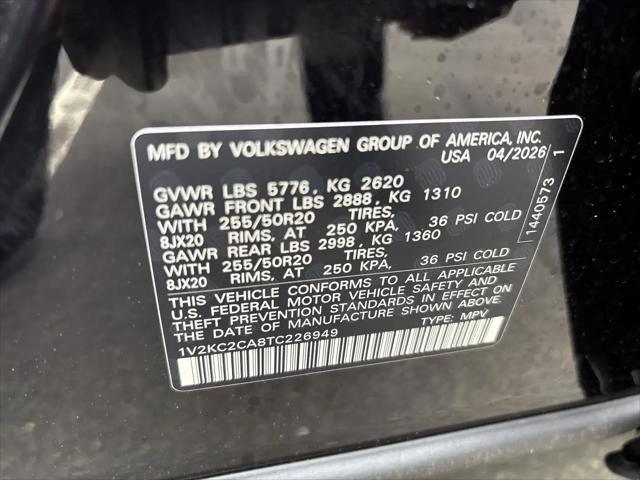 2026 Volkswagen Atlas Cross Sport SE with Technology