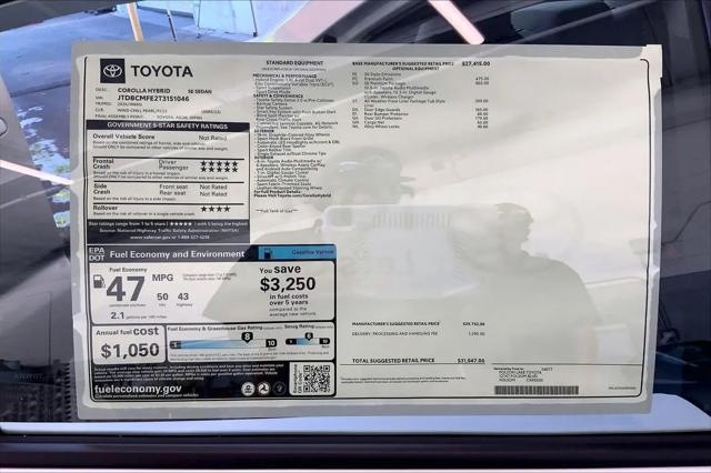 2026 Toyota Corolla Hybrid Hybrid SE