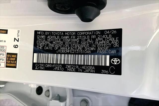 2026 Toyota Corolla Hybrid Hybrid SE