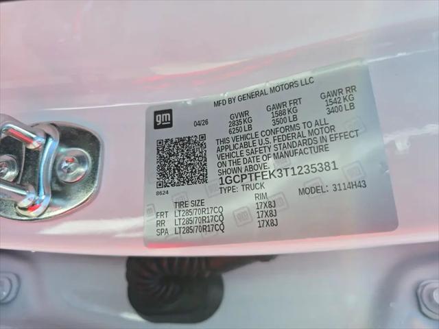 2026 Chevrolet Colorado ZR2, 4WD