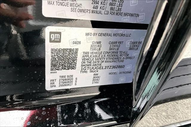 2026 GMC Sierra 1500 Crew Cab, Short Bed, Denali, 4WD