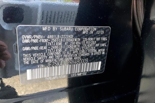 2024 Subaru Forester Wilderness
