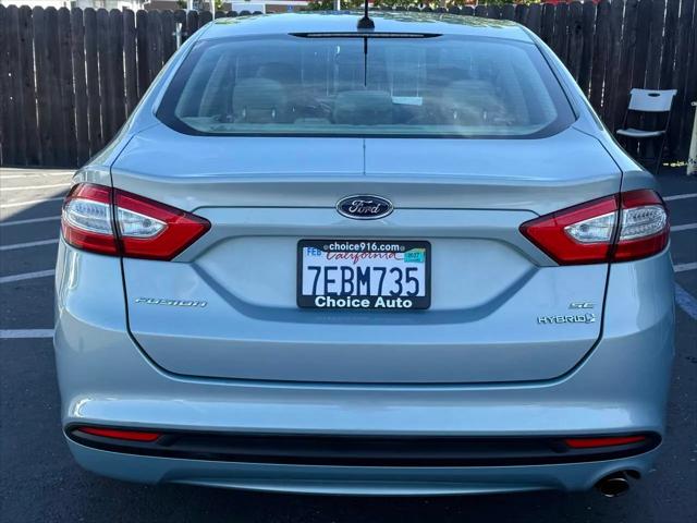 2014 Ford Fusion Hybrid SE