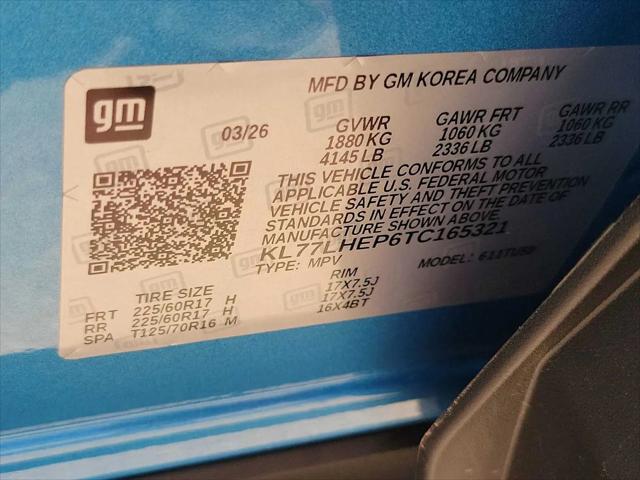 2026 Chevrolet Trax FWD LT