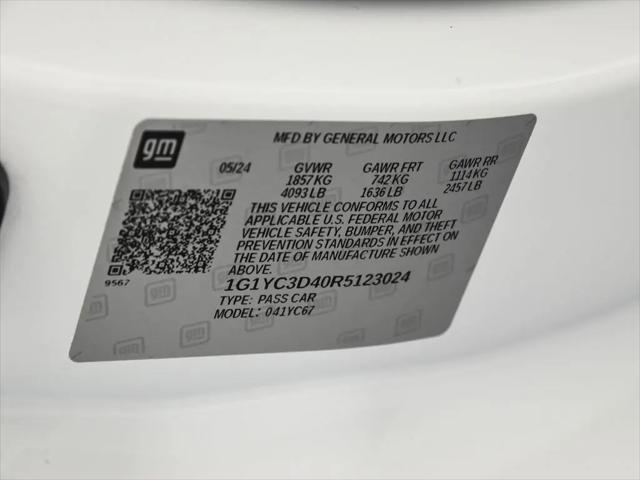 2024 Chevrolet Corvette Stingray RWD Convertible 3LT