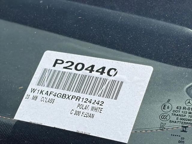 2023 Mercedes-Benz C-CLASS C 300 Sedan