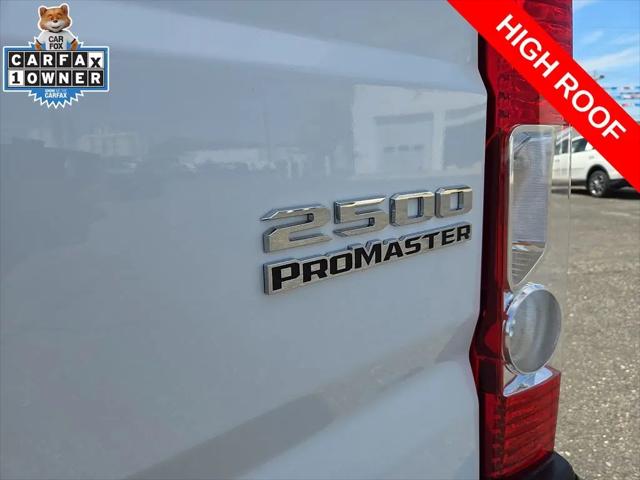2025 Ram ProMaster 2500 Cargo Van Tradesman High Roof 159" WB w/Pass Seat