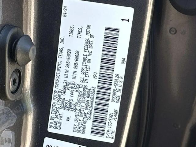 2024 Toyota Sequoia Limited