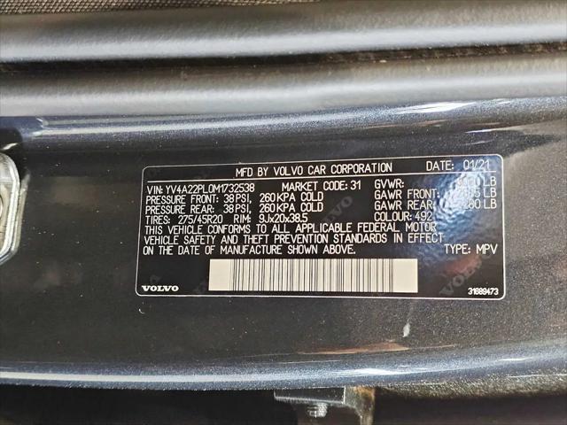 2021 Volvo XC90 T6 Inscription 7 Passenger