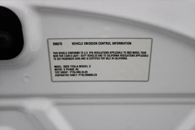2023 Tesla Model 3 Long Range Dual Motor All-Wheel Drive