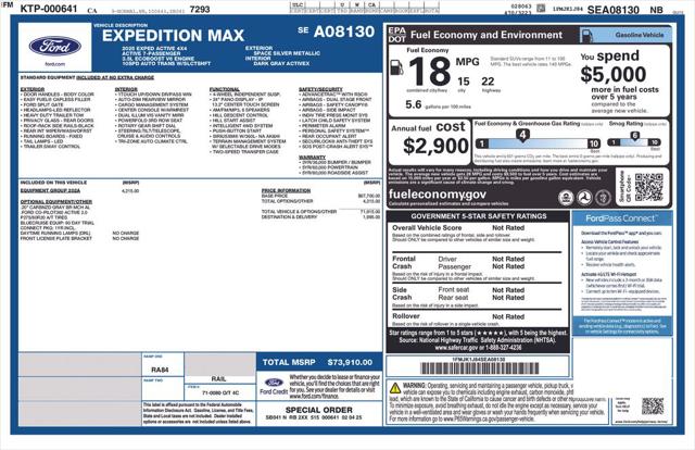 2025 Ford Expedition Active MAX