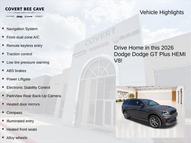 2026 Dodge Durango GT Plus HEMI V8