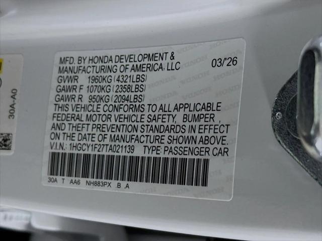 2026 Honda Accord Sedan LX