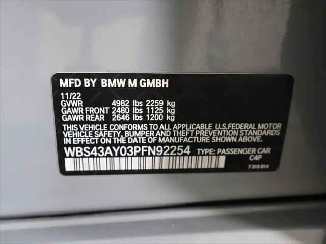 2023 BMW M3 Competition xDrive