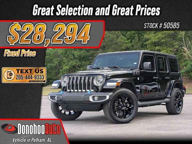 2023 Jeep Wrangler 4xe Sahara 4x4 for sale in Pelham, AL