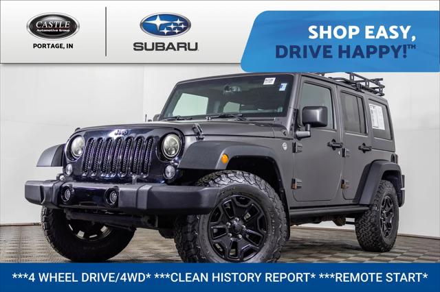 2014 Jeep Wrangler Unlimited Willys Wheeler for sale in Portage, IN