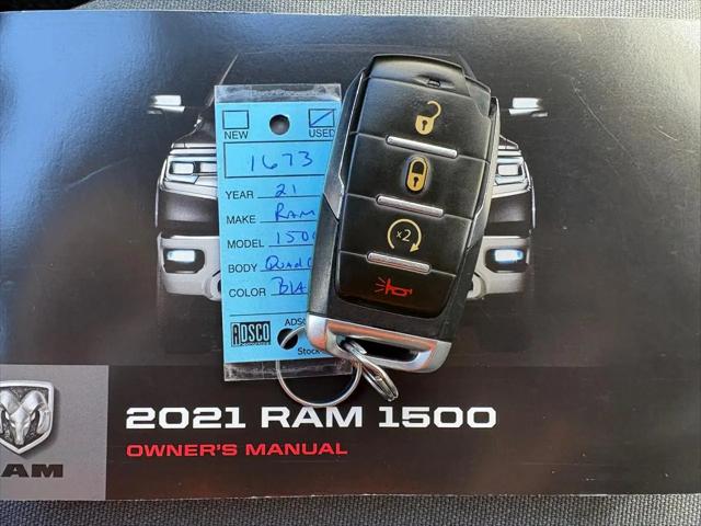 2021 Ram 1500 Big Horn Quad Cab 4x4 6'4" Box