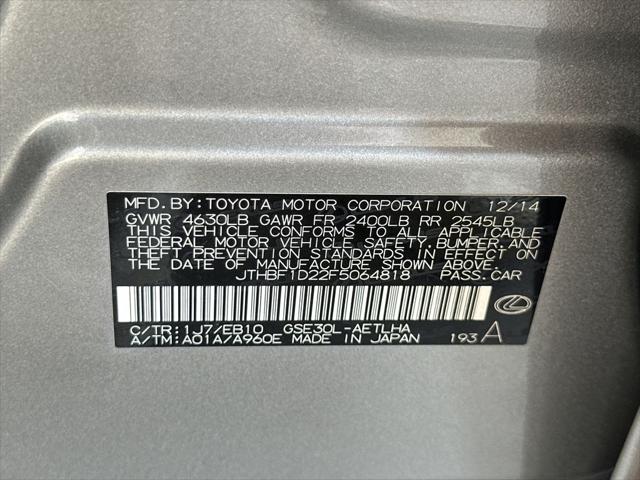 2015 Lexus IS 250 250