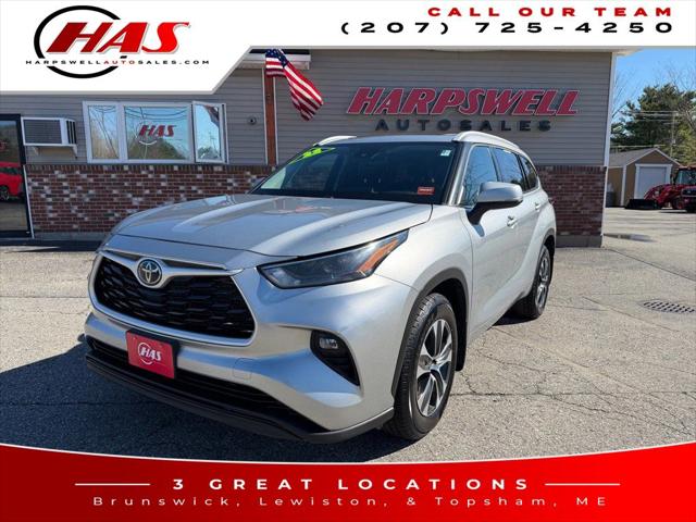 2022 Toyota Highlander XLE for sale in Brunswick, ME