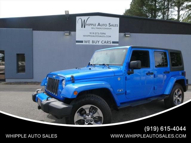 2016 Jeep Wrangler Unlimited Sahara for sale in Raleigh, NC