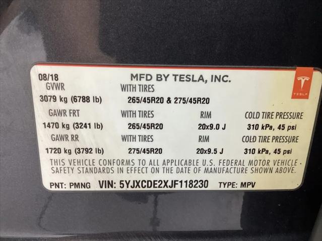 2018 Tesla Model X 75D