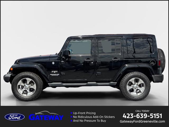 2017 Jeep Wrangler Unlimited Sahara 4x4 for sale in Greeneville, TN