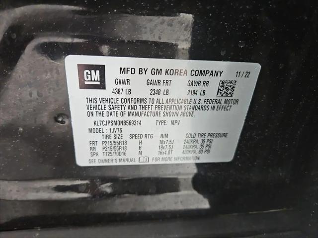 2022 Chevrolet Trax AWD LT